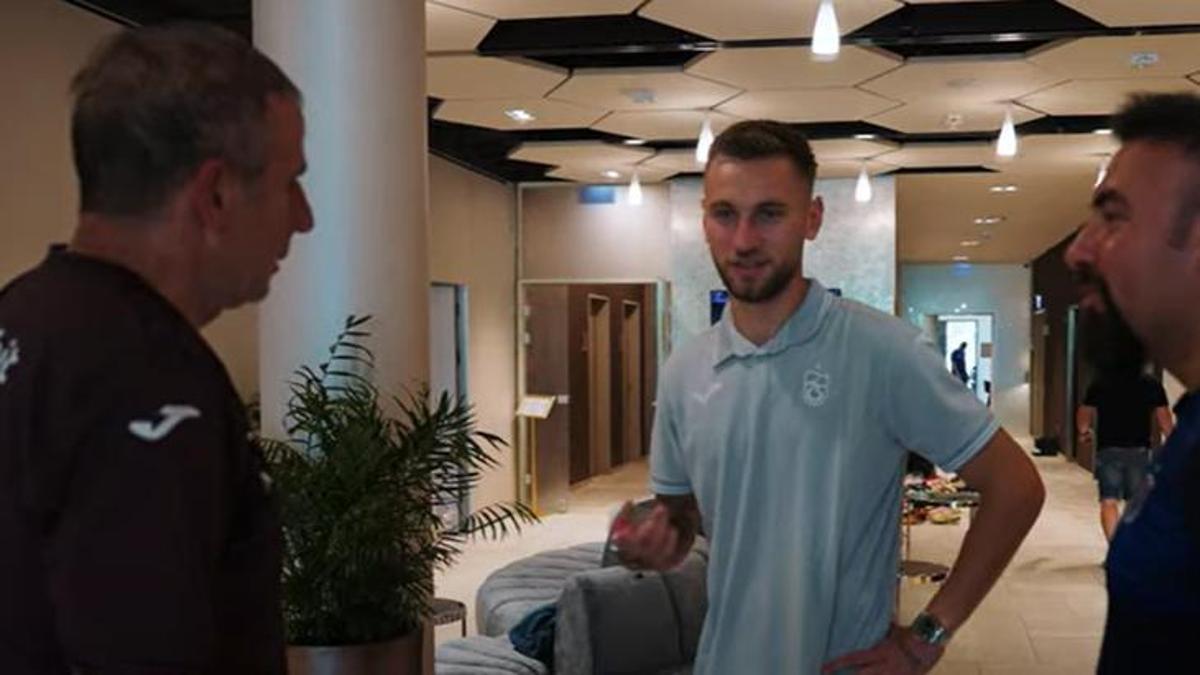 Trabzonspor'un yeni transferi Denis Draguş, kampa katıldı