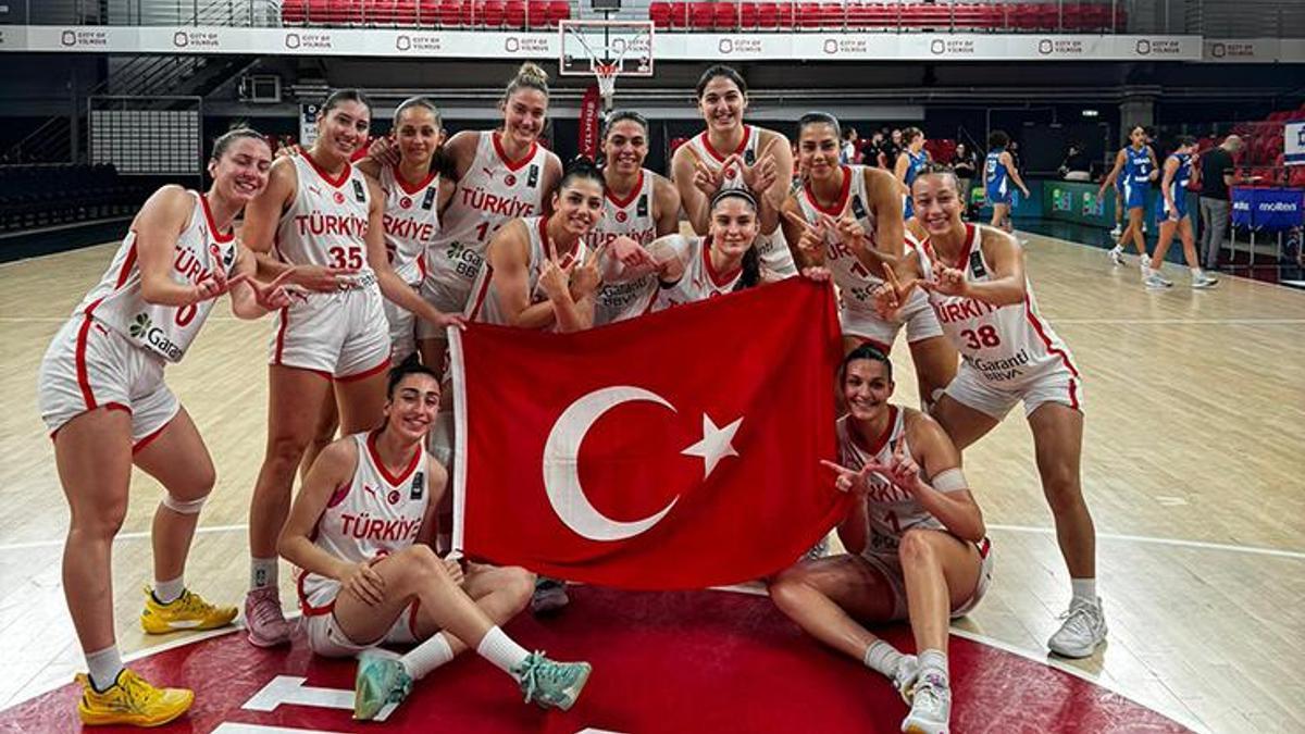 U20 Kadın Milli Basketbol Takımı, Avrupa Şampiyonası’nda çeyrek finalde