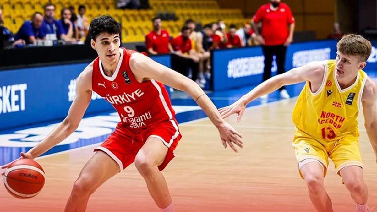 U20 Milliler, Kuzey Makedonya'yı farklı geçti