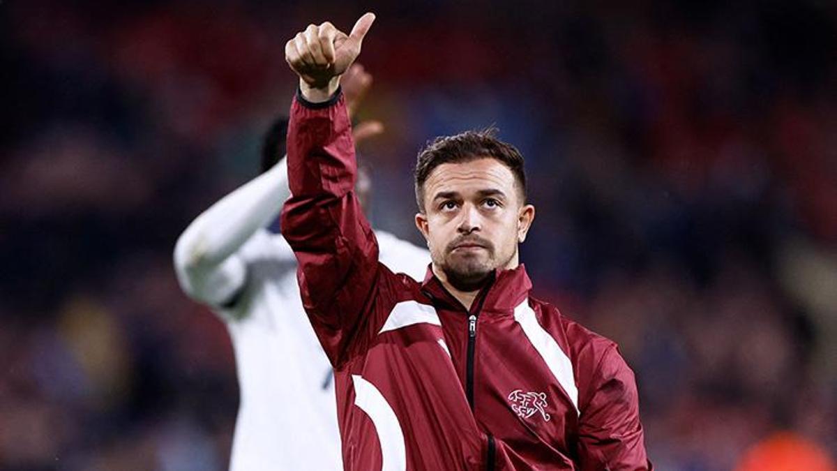 Xherdan Shaqiri'den İsviçre Milli Takımı'na veda