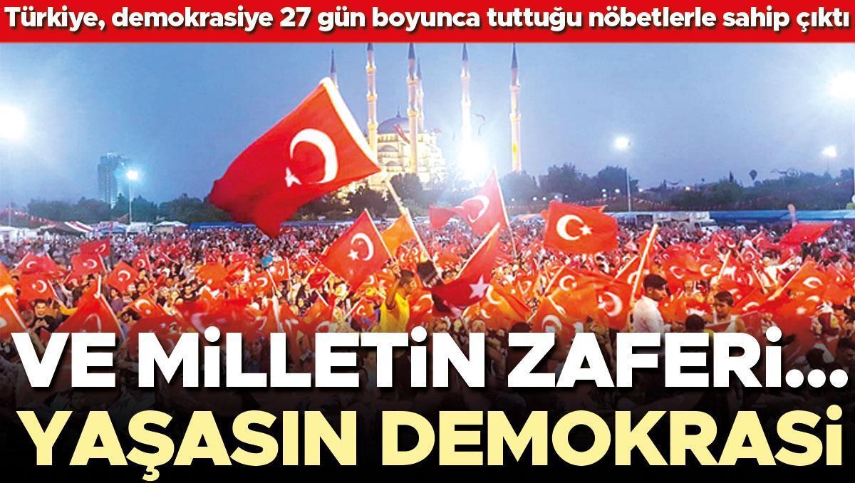 Yaşasın demokrasi