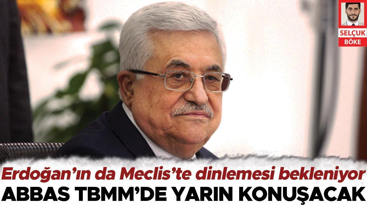 Abbas TBMM’den dünyaya seslenecek