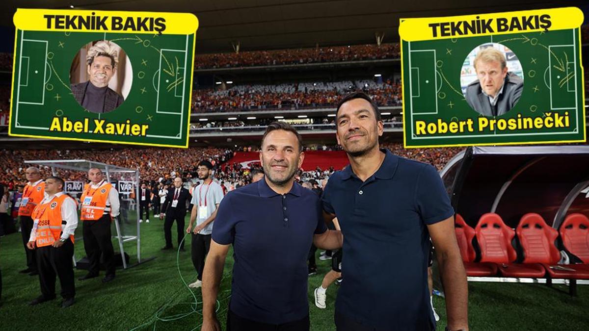 Abel Xavier ve Robert Prosinecki'den Galatasaray - Beşiktaş maçına teknik bakış: Dersini çalışan taraf kazandı!