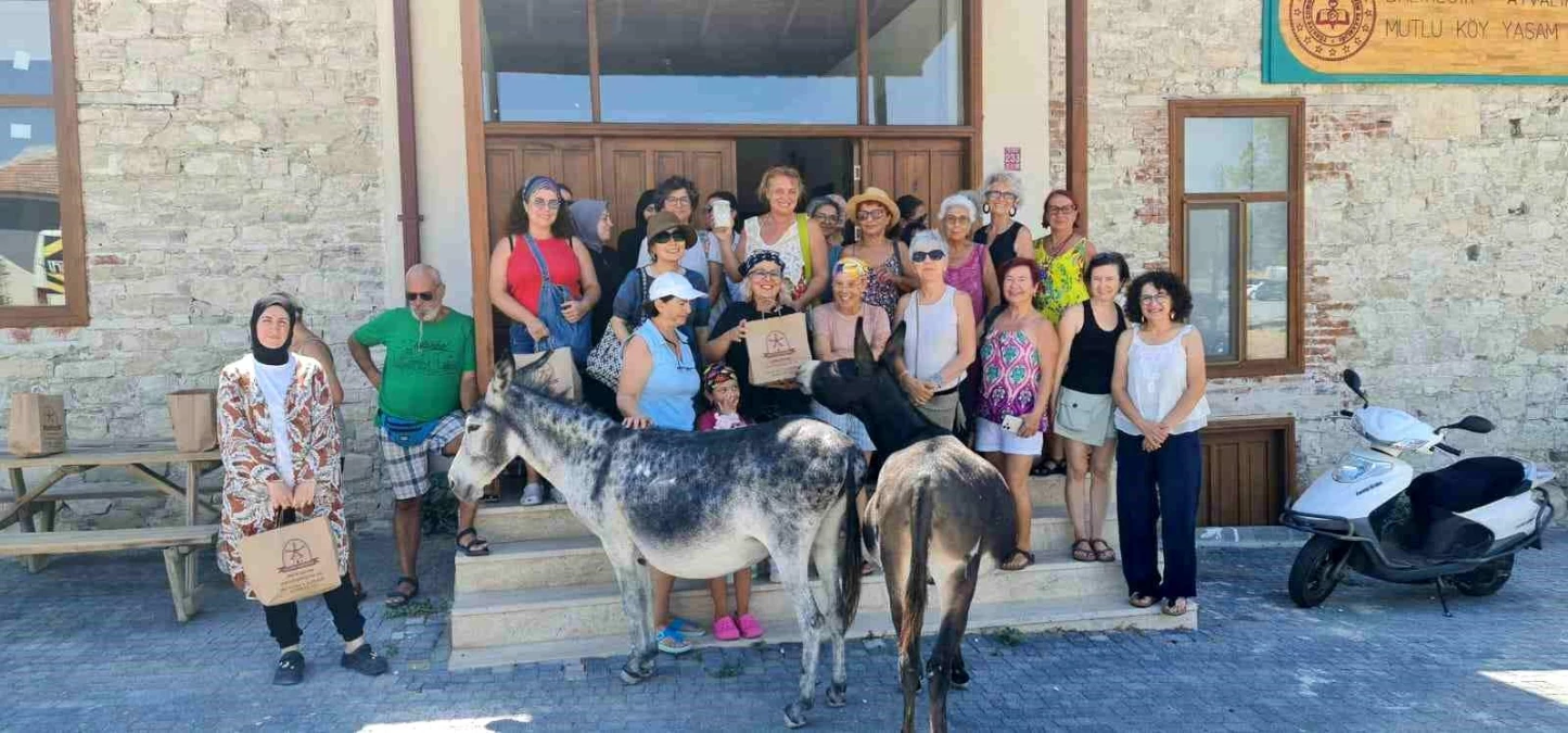 Ayvalık'ta Ekşi Maya Artızan Ekmek Atölyesi İlgi Gördü