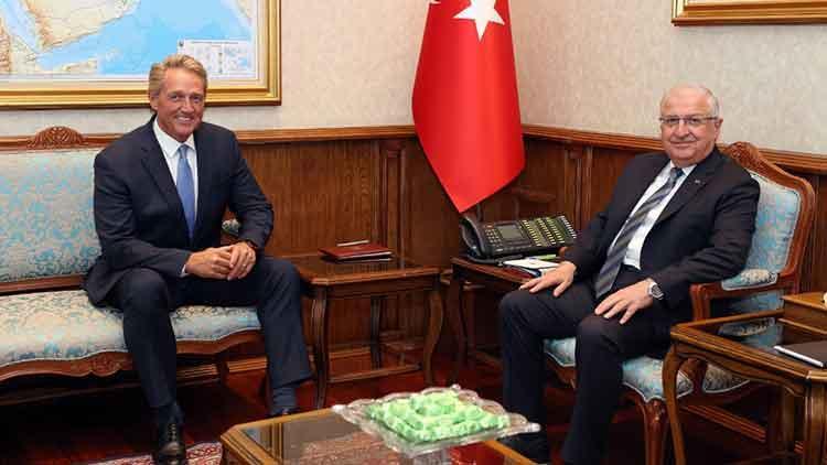 Bakan Güler, ABD'nin Ankara Büyükelçisi Jeff Flake ile görüştü