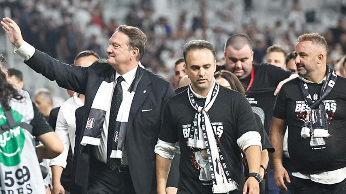 Beşiktaş Başkanı Hasan Arat'tan Galatasaray'a sert gönderme! 'Kartalı salıncağa bindirmeye...'