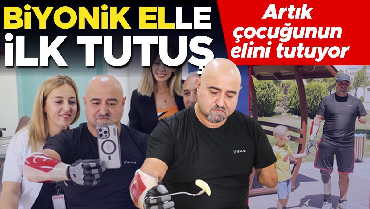 Biyonik elle ilk tutuş