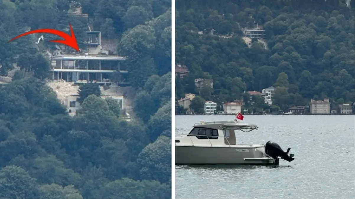 Boğaz'da bu inşaata kim izin verdi? Birileri Vaniköy sırtlarında ormanı talan ediyor