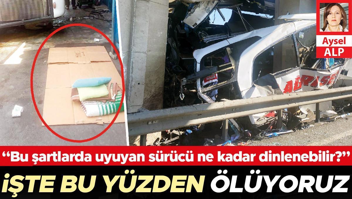 Bu yüzden ölüyoruz