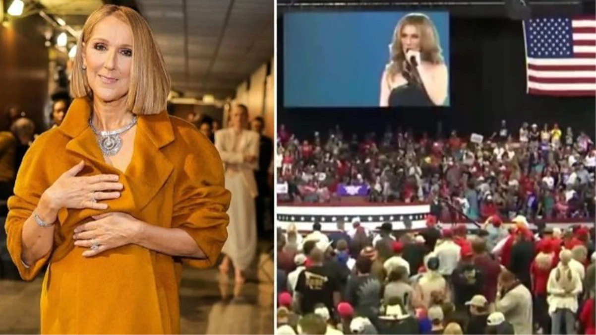 Celine Dion, seçim mitinginde ''My Heart Will Go On" şarkısını izinsiz kullanan Donald Trump'a sert tepki gösterdi