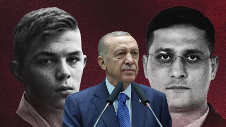 Cumhurbaşkanı Erdoğan, şehit Eren Bülbül ve Astsubay Ferhat Gedik'i andı