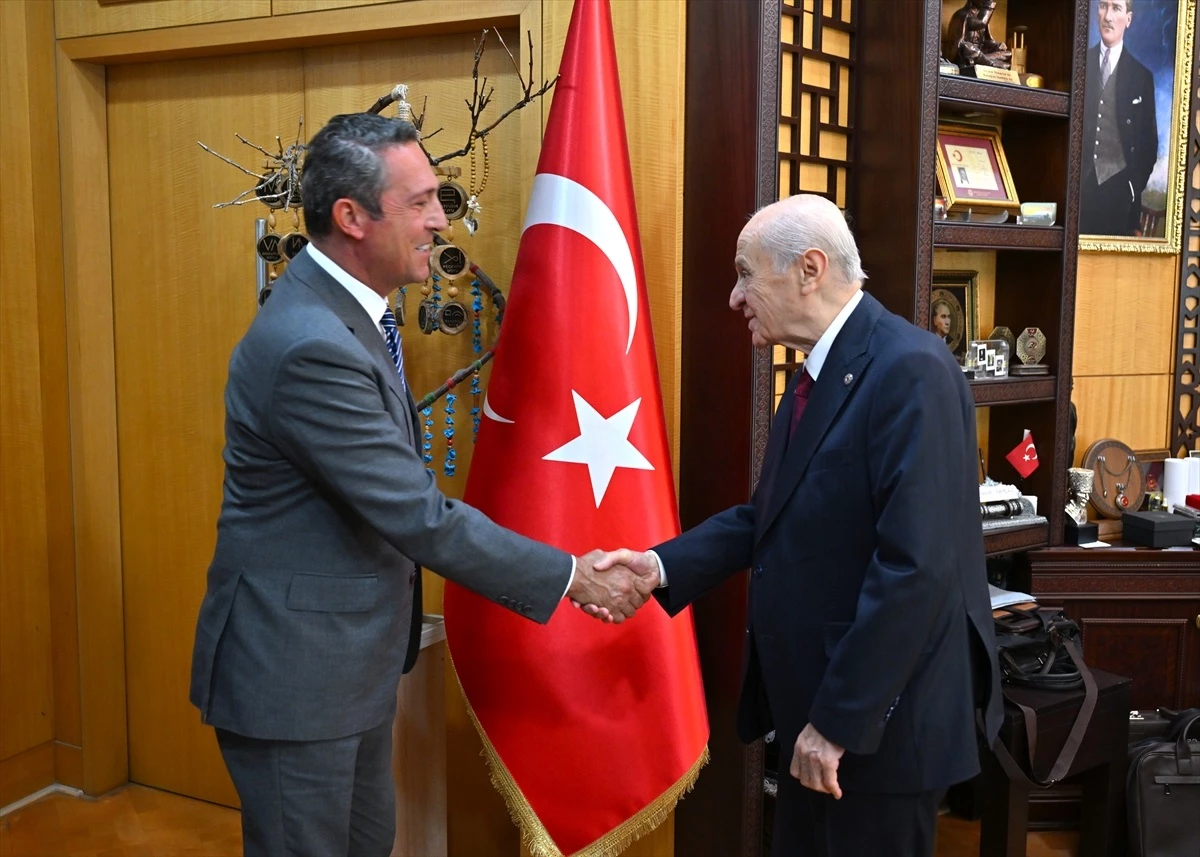 Devlet Bahçeli, Ali Koç ile Görüştü