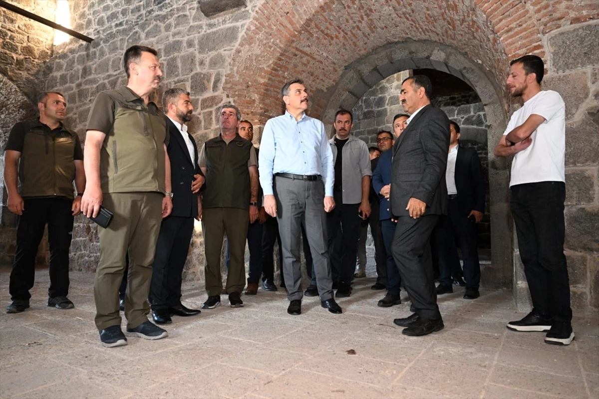 Erzurum Valisi Mustafa Çiftçi, tarihi tabyaların korunması için talimat verdi