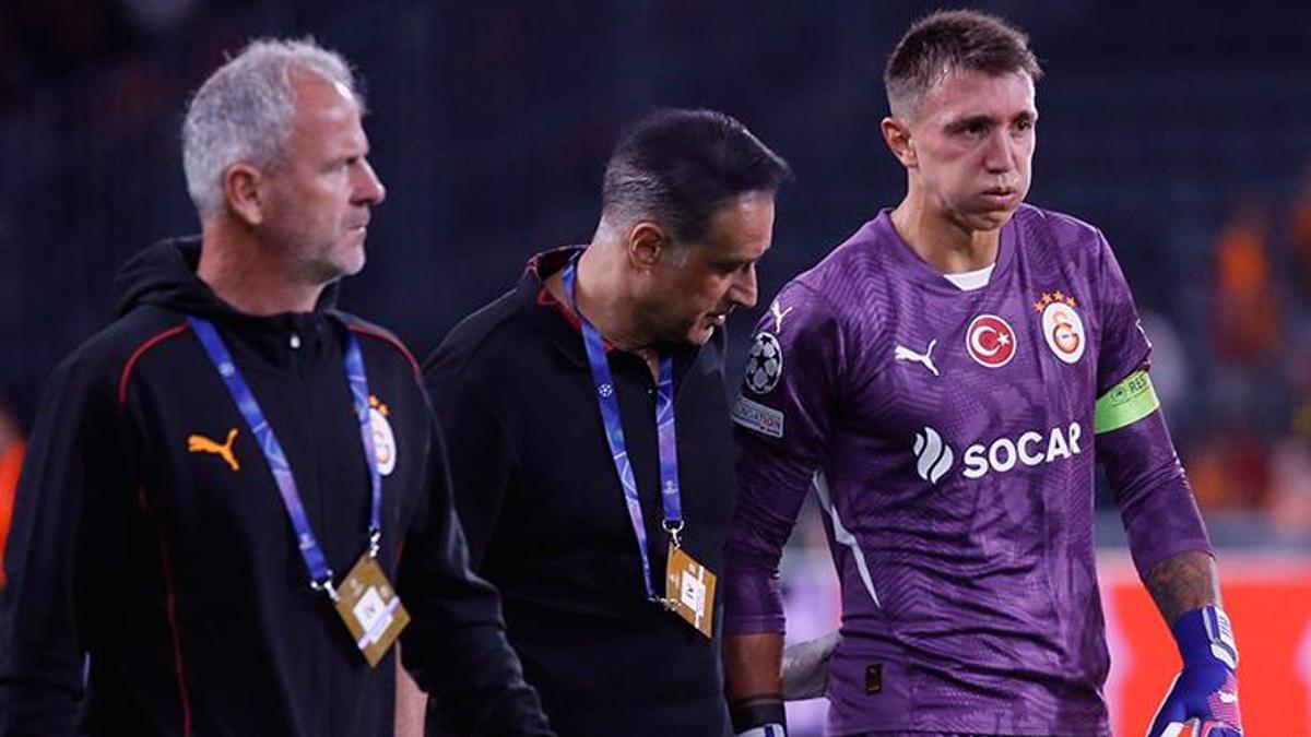 Galatasaray'da Fernando Muslera şoku yaşanıyor! Devam edemedi...