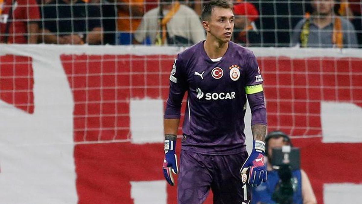 Galatasaray'da Fernando Muslera, Young Boys maçlarını tamamlayamadı