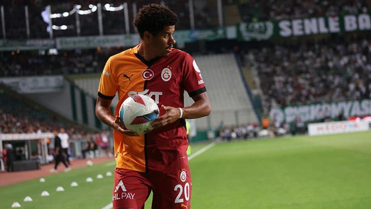 Galatasaray'da Gabriel Sara ilk kez 11'de