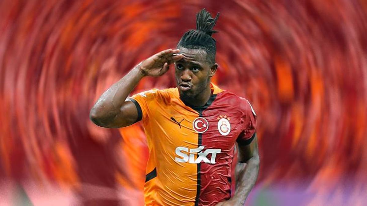 Galatasaray'da Michy Batshuayi'nin gözü ilk 11'de! Mesajını vermişti...