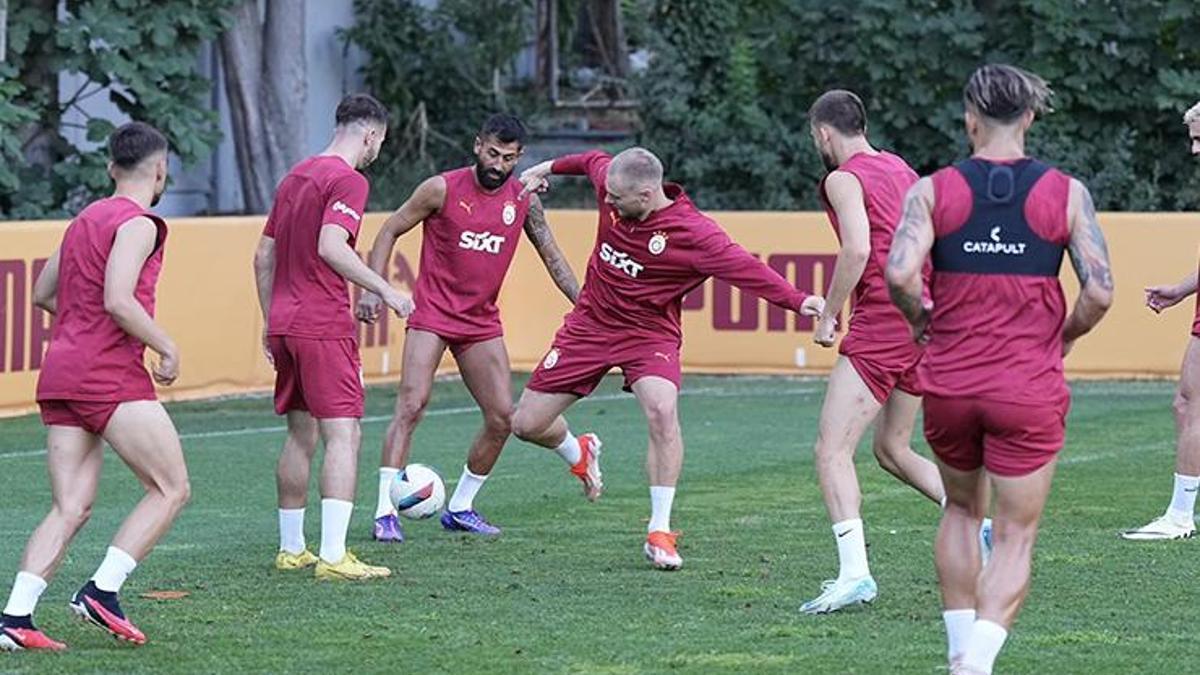 Galatasaray'dan Beşiktaş derbisi provalarına devam!