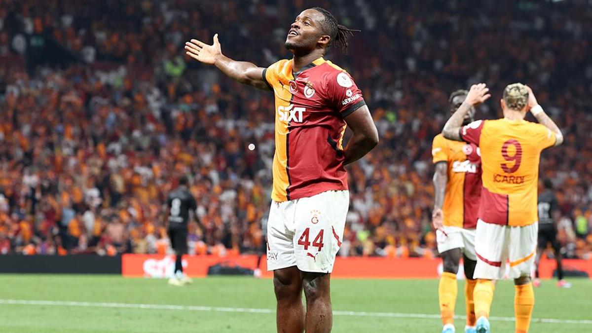 Hatayspor galibiyeti sonrası Michy Batshuayi: İlk 11'i zorlamak istiyorum