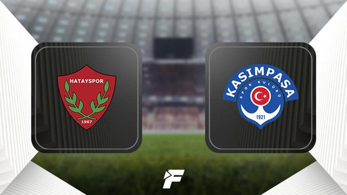 Hatayspor - Kasımpaşa maçı (CANLI)