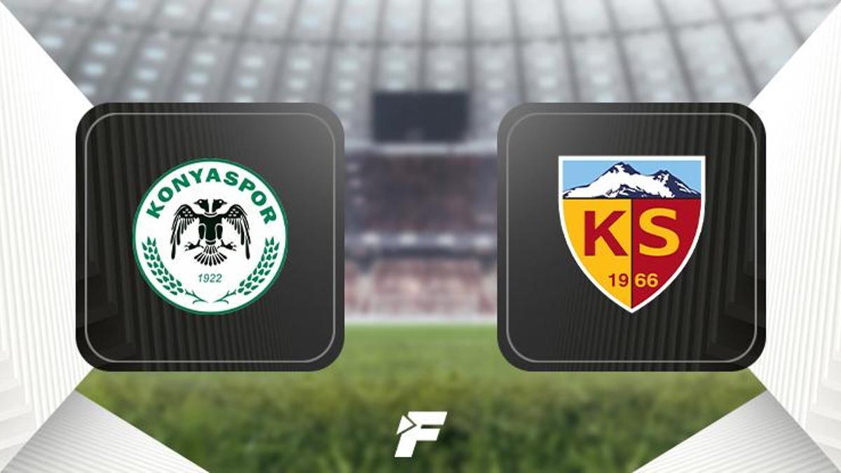 Konyaspor-Kayserispor maçı ne zaman, saat kaçta, hangi kanalda? (Muhtemel 11'ler)