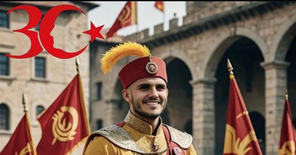 Mauro Icardi'den Zafer Bayramı kutlaması - Magazin haberleri