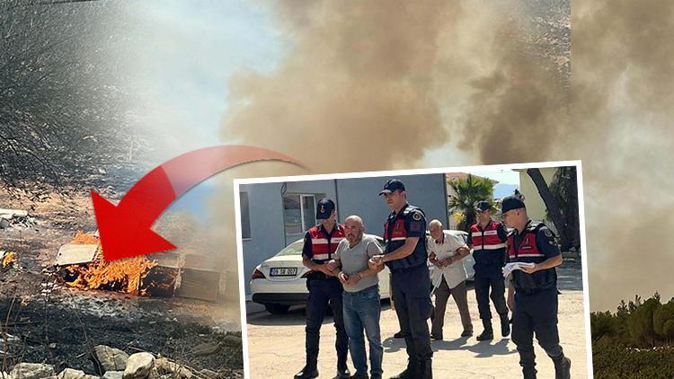 Muğla'da orman yangınına neden olan baba ile oğlu tutuklanmıştı... Olay gününü böyle anlattılar