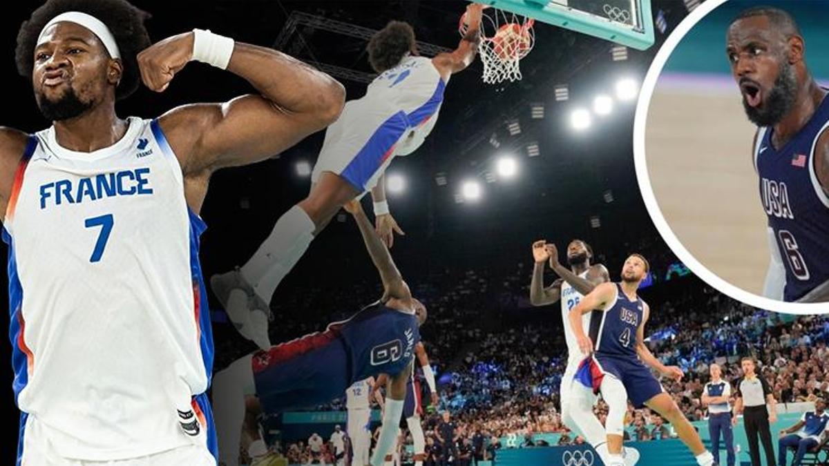 Paris 2024'te LeBron James'i posterledi! NBA'e göz kırptı