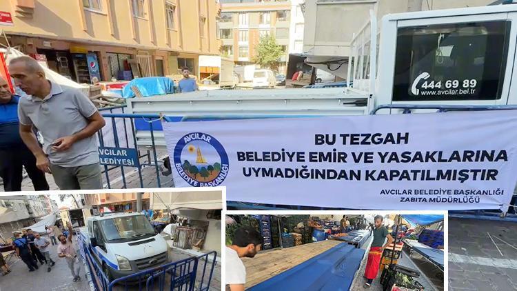 Pazara gelenler şaştı kaldı! Müşteriye kötü davrandı, zabıtaya 'Ne yapacaksanız yapın' dedi... Belediye 'gereğini' yaptı