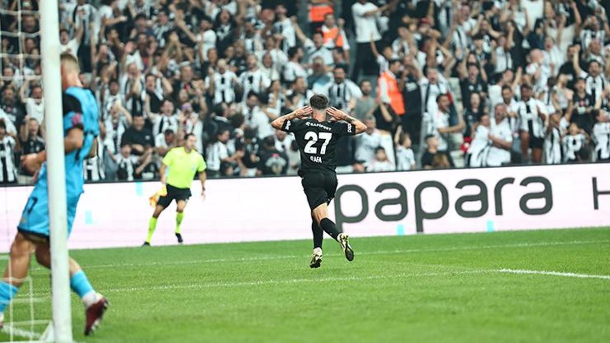 Rafa Silva Beşiktaş'a hayat verdi