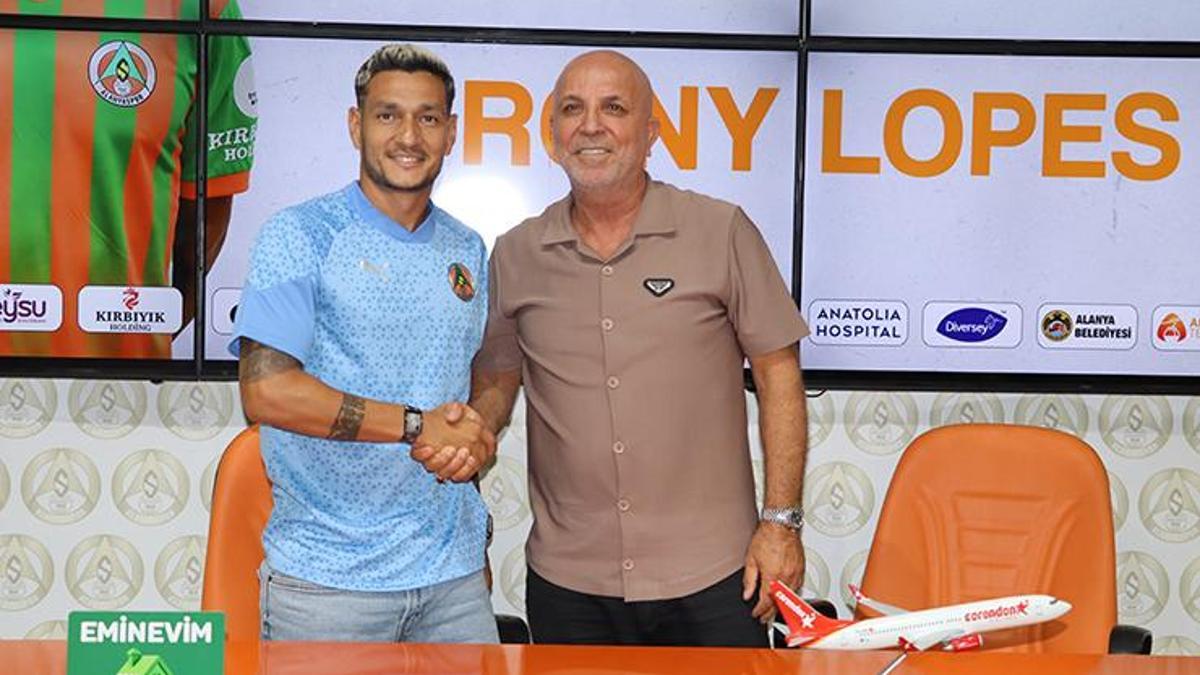 Rony Lopes'ten Alanyaspor'a 2 yıllık imza