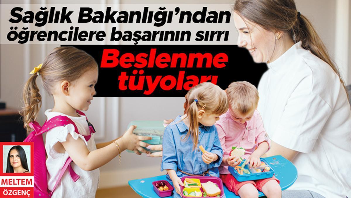 Sağlık Bakanlığı’ndan öğrencilere başarının sırrı... Beslenme tüyoları