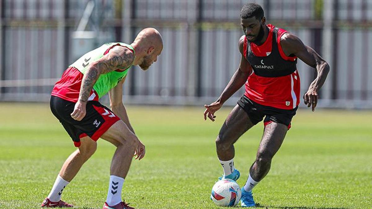 Samsunspor, Beşiktaş maçının hazırlıklarını sürdürdü