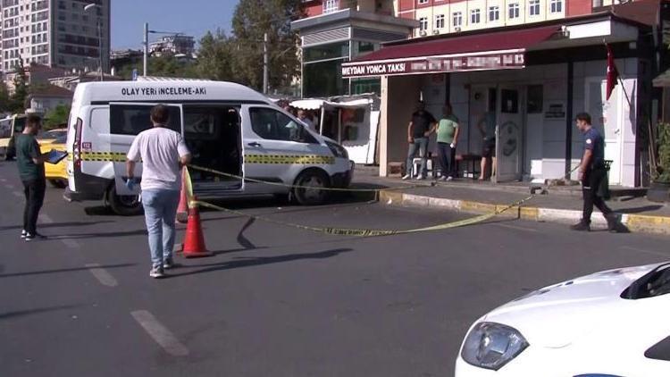 'Taksi yok' yanıtını alınca durağa silahla ateş açtı