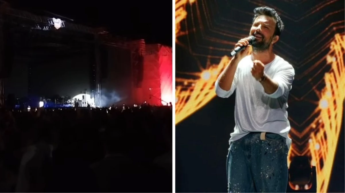 Tarkan konserinde ses ve müzik sistemi arızalandı, seyirciler isyan etti