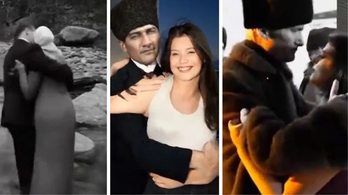 Tiktok'ta rezil bir akım daha! 3-5 beğeni uğruna Atatürk'e yaptıklarına bakın