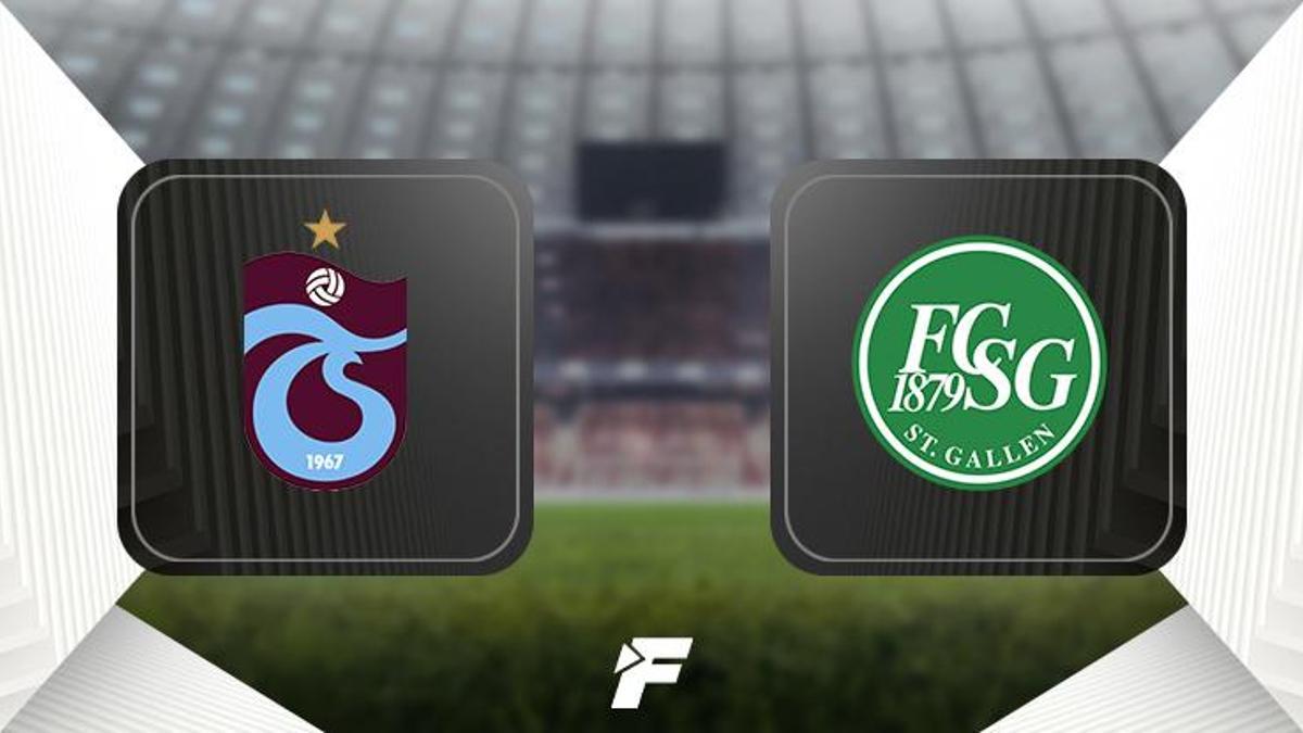 Trabzonspor maçı (CANLI) Trabzonspor - St. Gallen canlı skor ve canlı anlatım (Konferans Ligi Play-Off)