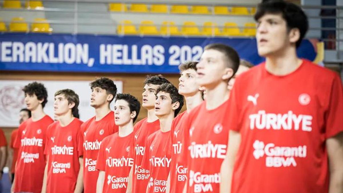 U16 Milli Takımı, Avrupa Şampiyonası'nı 8. bitirdi