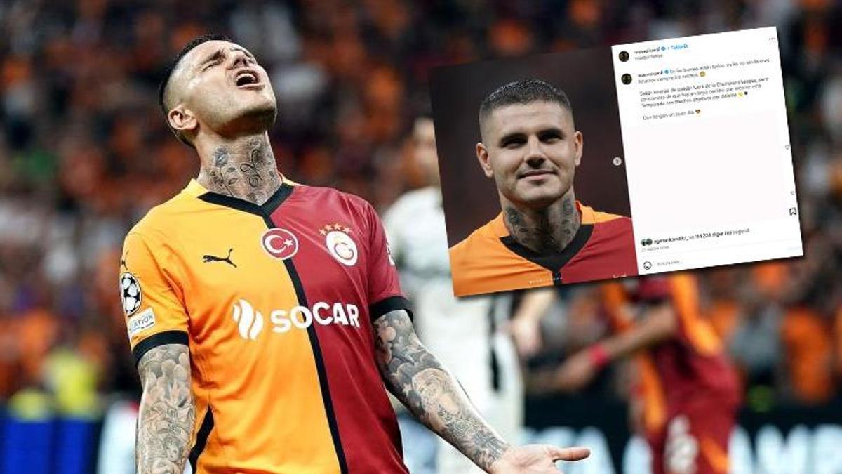 Young Boys mağlubiyeti sonrası Galatasaray'ın yıldızı Icardi'den paylaşım: Kötü günlerde hepimiz aynıyız