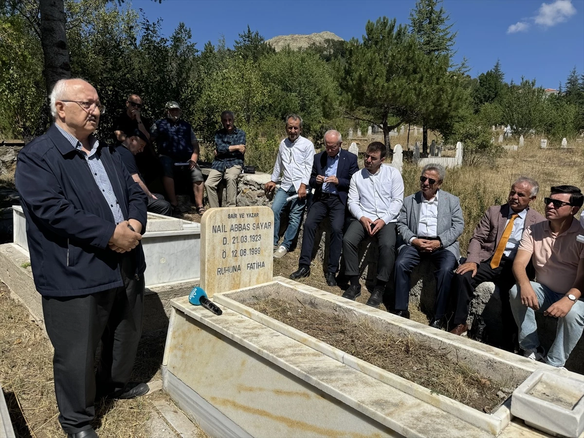 Yozgatlı Şair ve Yazar Nail Abbas Sayar'ın Ölümü Anıldı