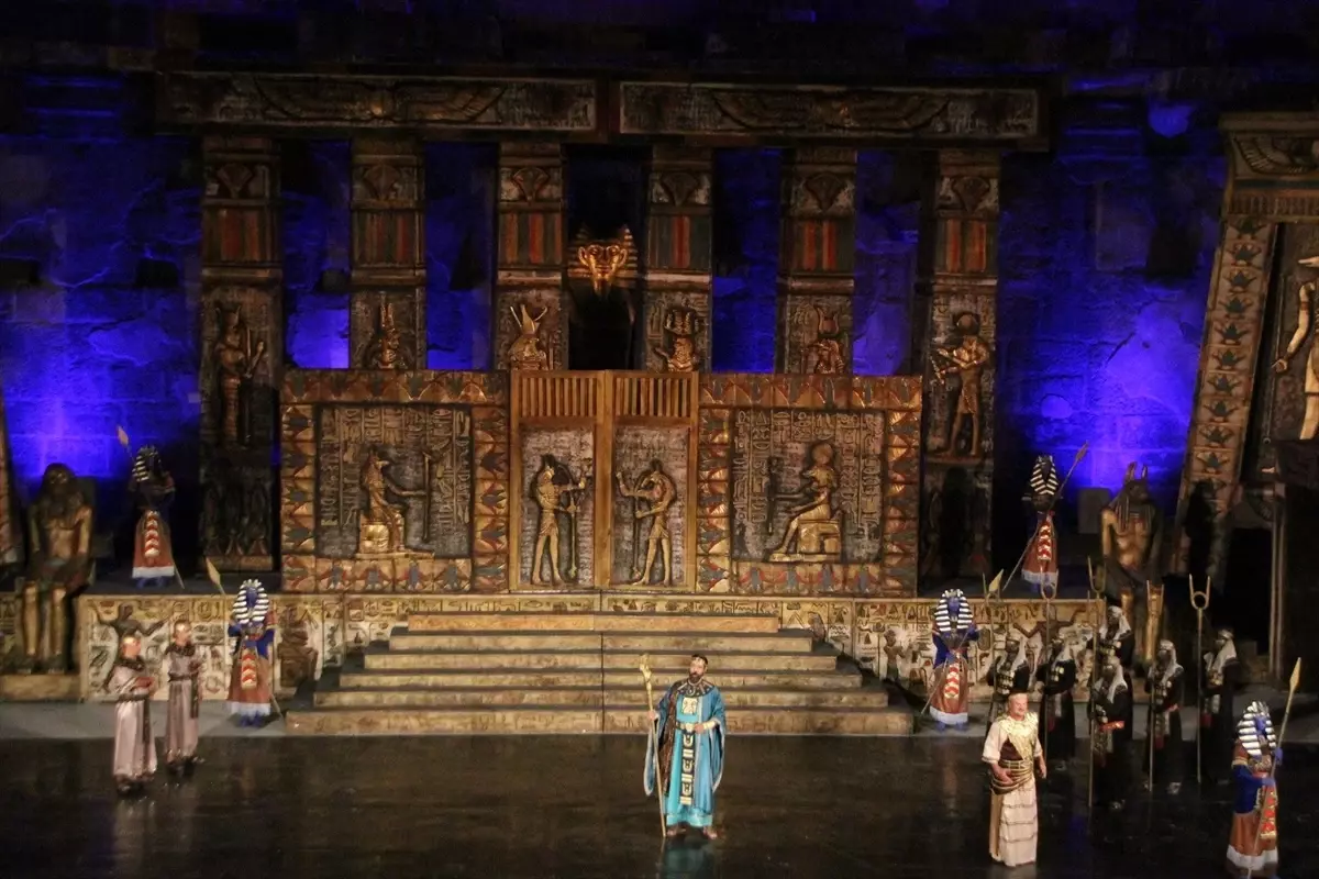 31. Uluslararası Aspendos Opera ve Bale Festivali 'Aida' ile Başladı