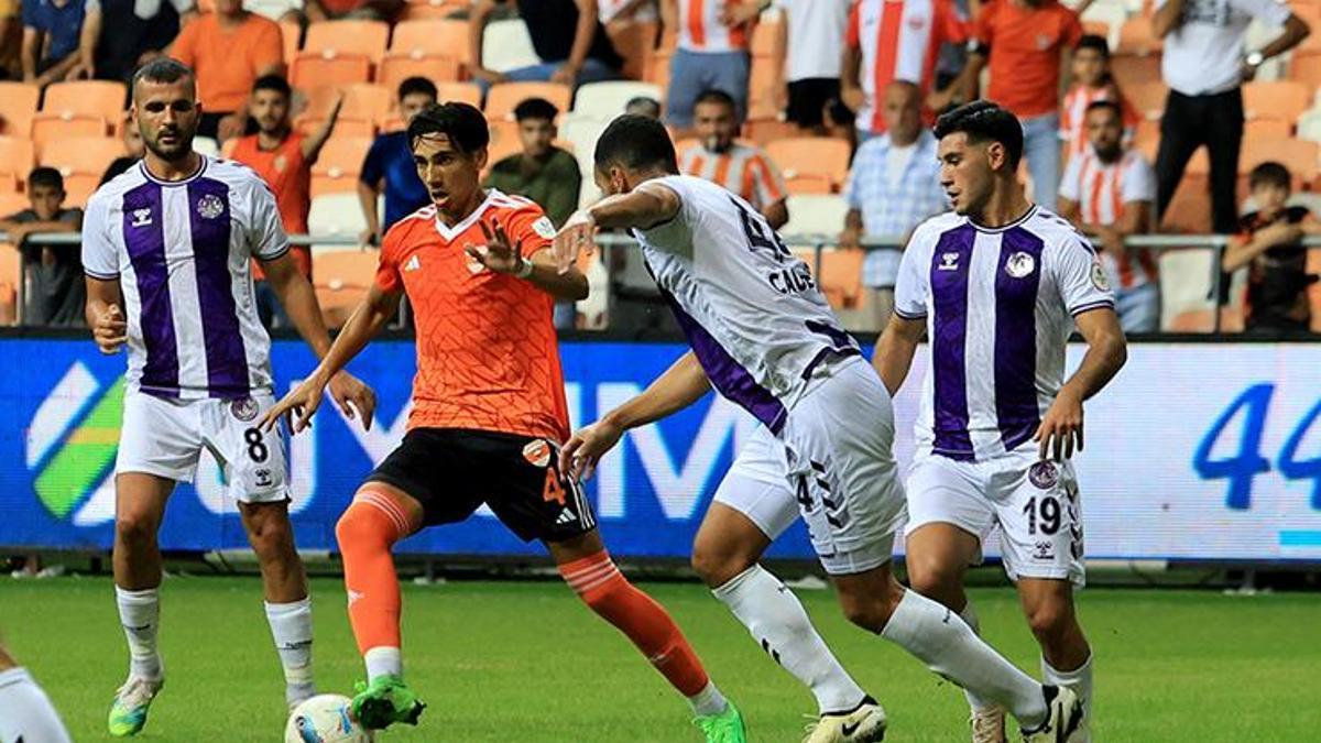 Adanaspor-Ankara Keçiörengücü maç sonucu: 1-1