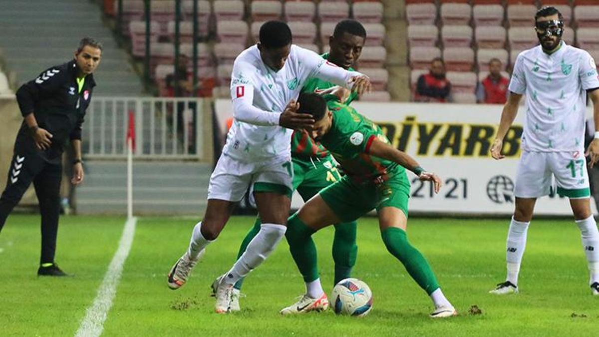 Amedspor-Boluspor maç sonucu: 1-1