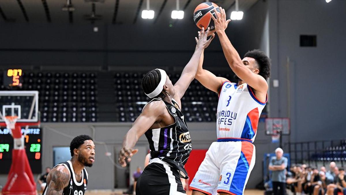 Anadolu Efes, Partizan'ı 81-80 mağlup etti