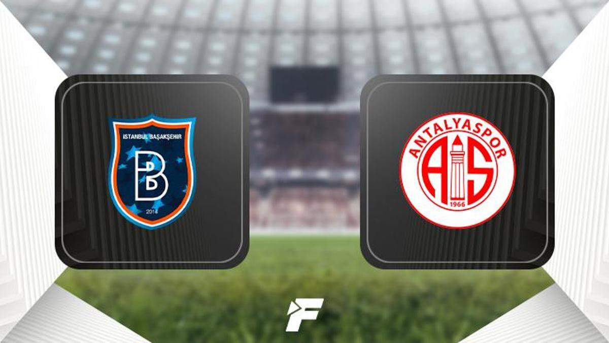 Başakşehir-Antalyaspor maçı (CANLI)