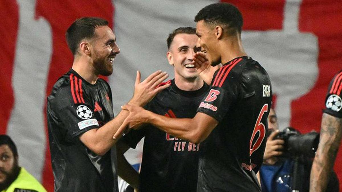 Benfica, Devler Ligi'nde Kerem ve Orkun ile 3 puanı aldı!