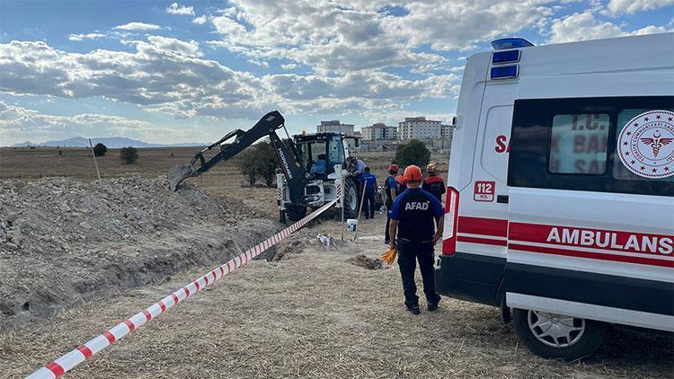 Burdur'da toprak kayması sonucu 1 işçi hayatını kaybetti
