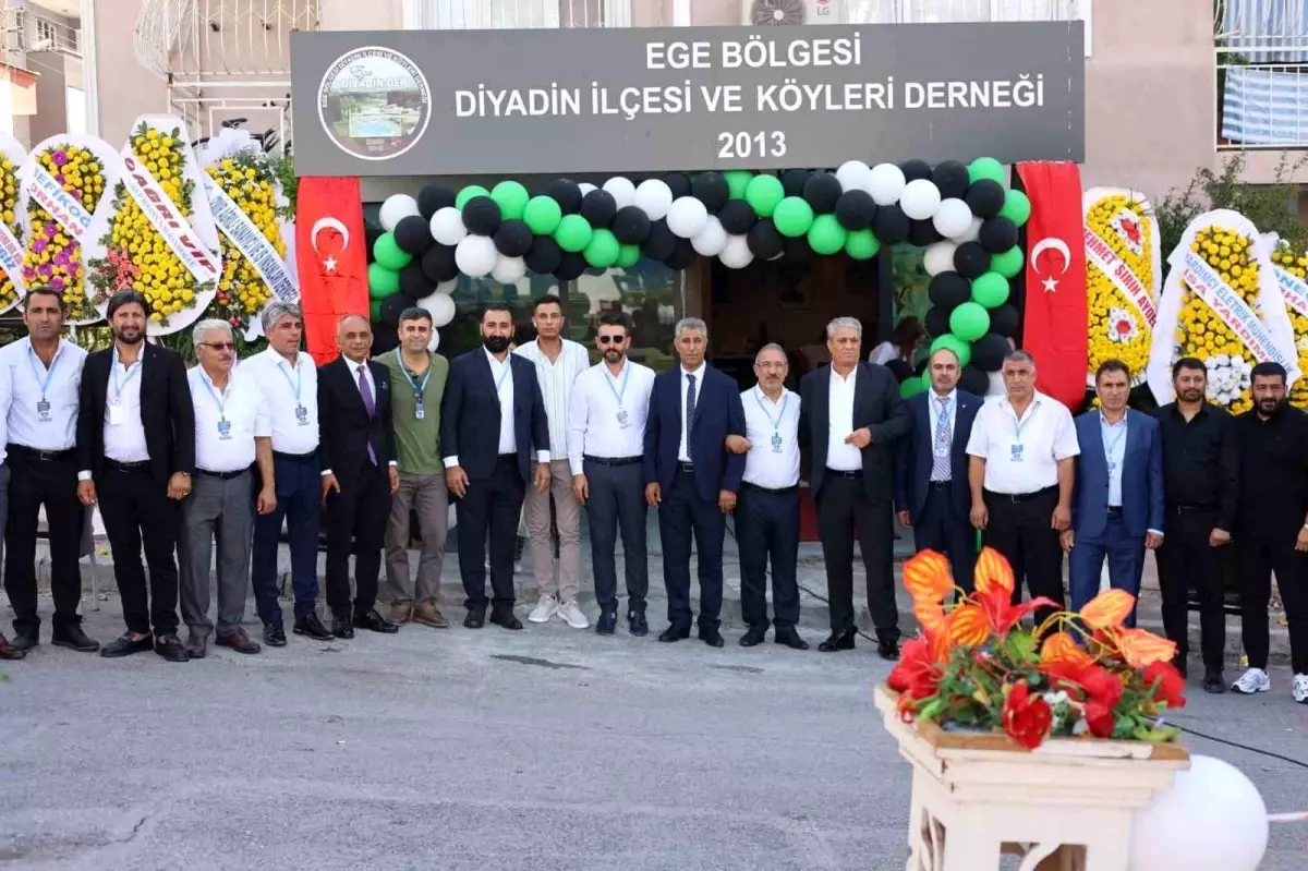 Ege Bölgesi Diyadin İlçesi ve Köyleri Derneği'nin Açılışı Gerçekleştirildi