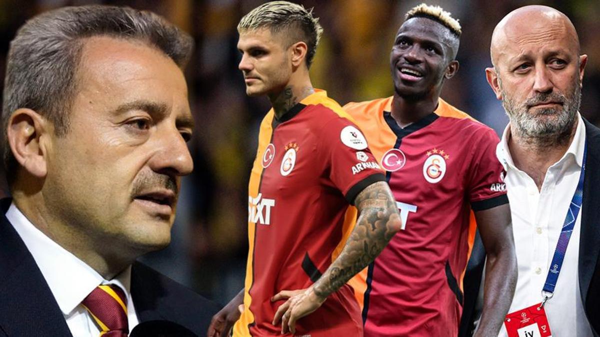 Galatasaray'da İbrahim Hatipoğlu'ndan önemli açıklamalar: Icardi ve Osimhen'in ocak ayındaki durumları, Cenk Ergün'ün istifası, transfer dönemi...