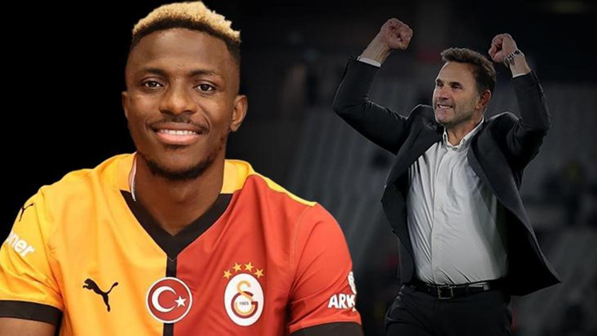 Galatasaray'da kadro Victor Osimhen'in üzerine yapılacak! Okan Buruk'tan zor tercihler...